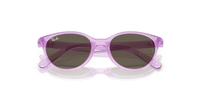 Ray-Ban Kids 0RJ9080S Transparent Violet/Brown #colour_transparent-violet-brown