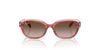 Ray-Ban Kids 0RJ9081S Striped Pink On Transparent Pink/Brown Gradient #colour_striped-pink-on-transparent-pink-brown-gradient