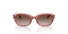 Ray-Ban Kids 0RJ9081S Striped Pink On Transparent Pink/Brown Gradient #colour_striped-pink-on-transparent-pink-brown-gradient