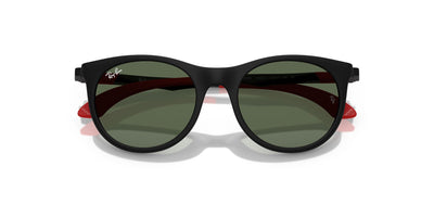 Ray-Ban Kids RJ9082S Matte Black/Dark Green #colour_matte-black-dark-green
