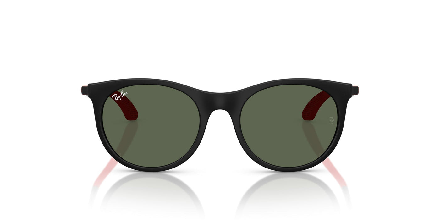 Ray-Ban Kids RJ9082S Matte Black/Dark Green #colour_matte-black-dark-green