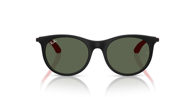 Ray-Ban Kids RJ9082S Matte Black/Dark Green #colour_matte-black-dark-green