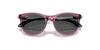 Ray-Ban Kids RJ9082S Transparent Violet/Dark Grey #colour_transparent-violet-dark-grey