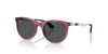Ray-Ban Kids RJ9082S Transparent Violet/Dark Grey #colour_transparent-violet-dark-grey