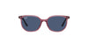 Ray-Ban Junior Elliot RJ9097S Transparent Pink/Dark Blue #colour_transparent-pink-dark-blue
