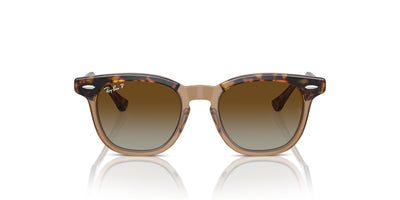 Ray-Ban Junior RJ9098S Havana Transparent/Brown #colour_havana-transparent-brown