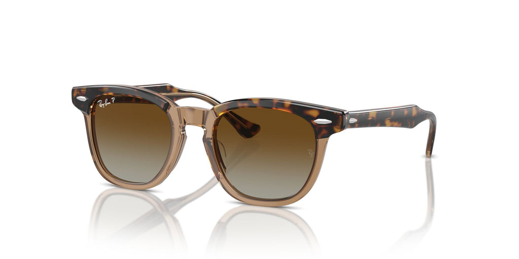 Ray-Ban Junior RJ9098S Havana Transparent/Brown #colour_havana-transparent-brown