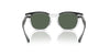 Ray-Ban Junior RJ9098S Black On Transparent/Dark Green #colour_black-on-transparent-dark-green