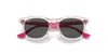 Ray-Ban Junior RJ9098S Transparent Pink/Dark Grey #colour_transparent-pink-dark-grey