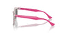 Ray-Ban Junior RJ9098S Transparent Pink/Dark Grey #colour_transparent-pink-dark-grey