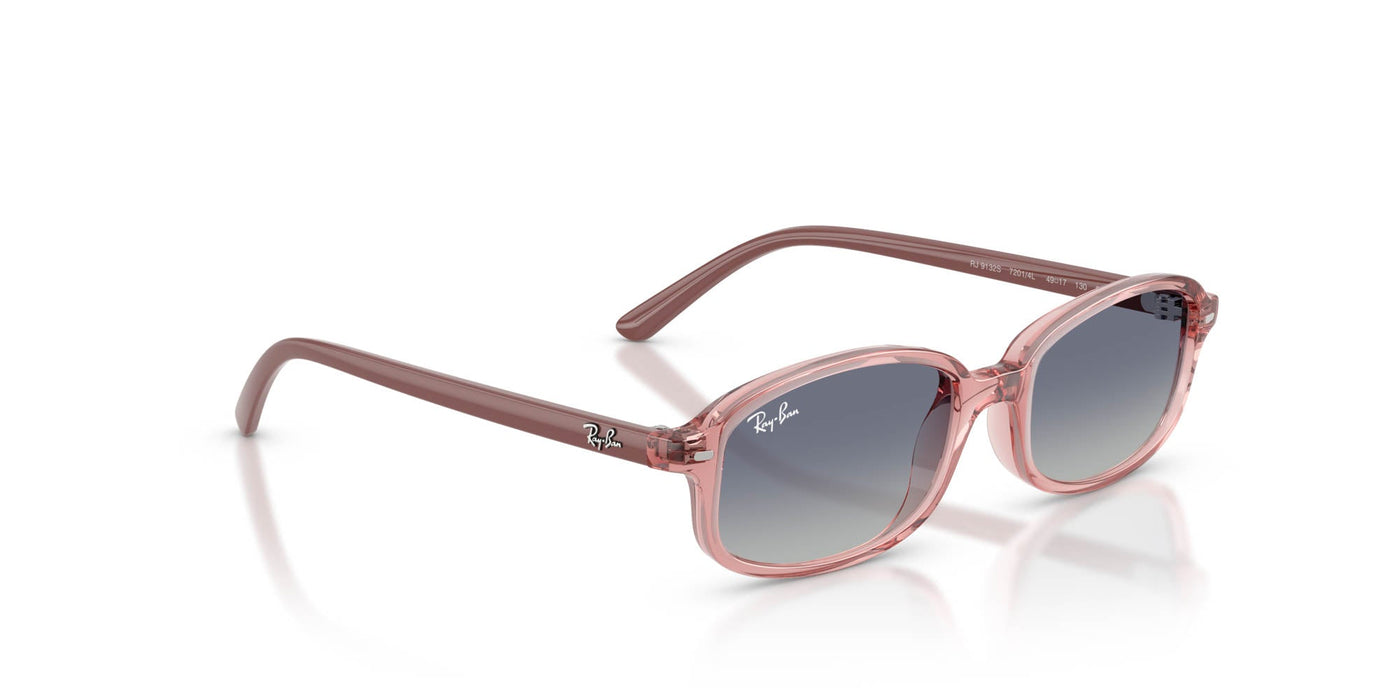 Ray-Ban Junior RJ9132S Transparent Pink/Grey Blue Gradient #colour_transparent-pink-grey-blue-gradient