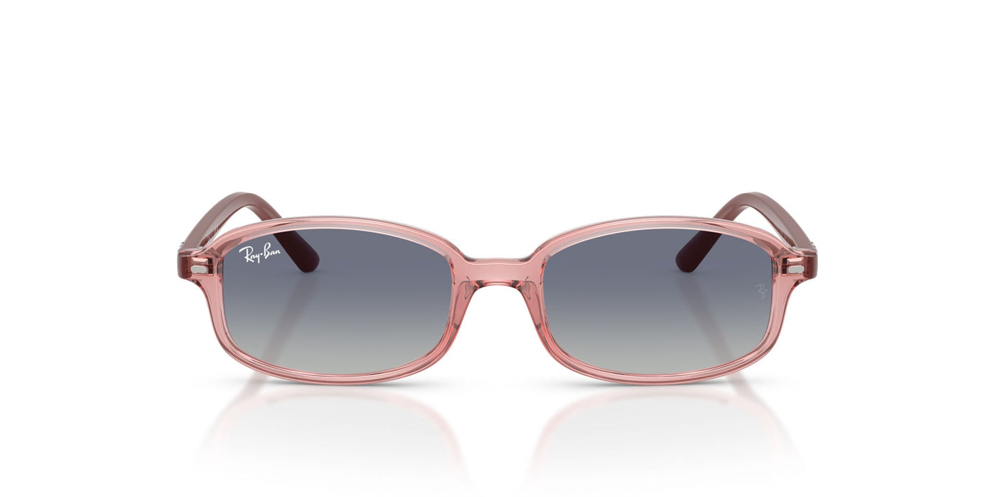 Ray-Ban Junior RJ9132S Transparent Pink/Grey Blue Gradient #colour_transparent-pink-grey-blue-gradient