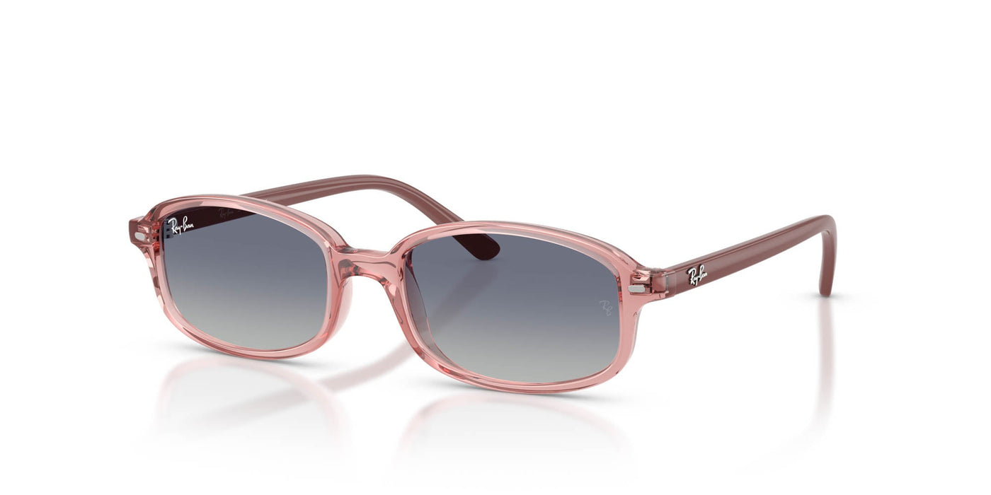 Ray-Ban Junior RJ9132S Transparent Pink/Grey Blue Gradient #colour_transparent-pink-grey-blue-gradient