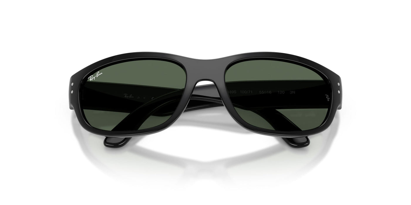 Ray-Ban Junior RJ9189S Black/Dark Green #colour_black-dark-green
