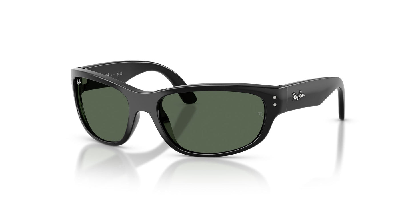 Ray-Ban Junior RJ9189S Black/Dark Green #colour_black-dark-green