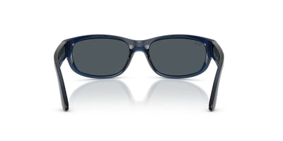 Ray-Ban Junior RJ9189S Transparent Blue/Dark Grey #colour_transparent-blue-dark-grey