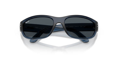 Ray-Ban Junior RJ9189S Transparent Blue/Dark Grey #colour_transparent-blue-dark-grey