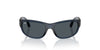 Ray-Ban Junior RJ9189S Transparent Blue/Dark Grey #colour_transparent-blue-dark-grey