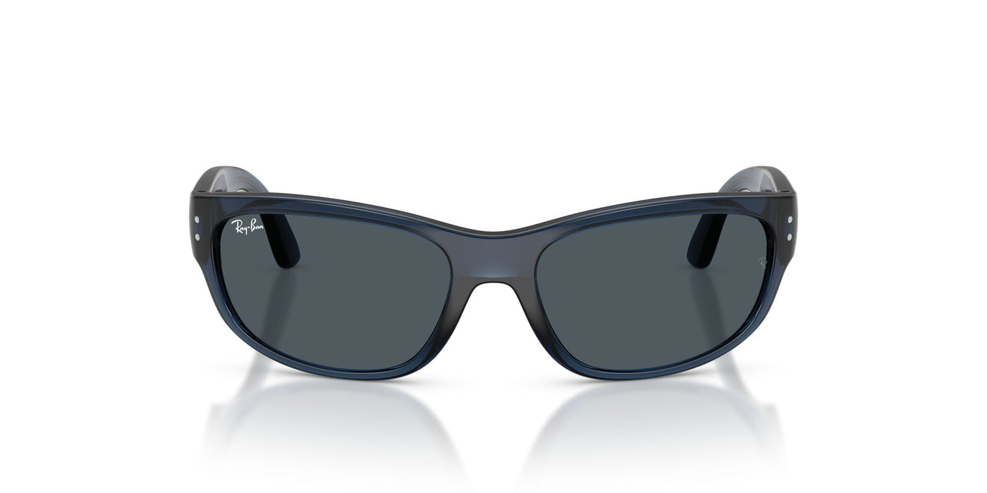 Ray-Ban Junior RJ9189S Transparent Blue/Dark Grey #colour_transparent-blue-dark-grey