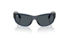 Ray-Ban Junior RJ9189S Transparent Blue/Dark Grey #colour_transparent-blue-dark-grey