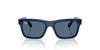 Ray-Ban Kids RJ9196S Transparent Blue/Dark Blue #colour_transparent-blue-dark-blue