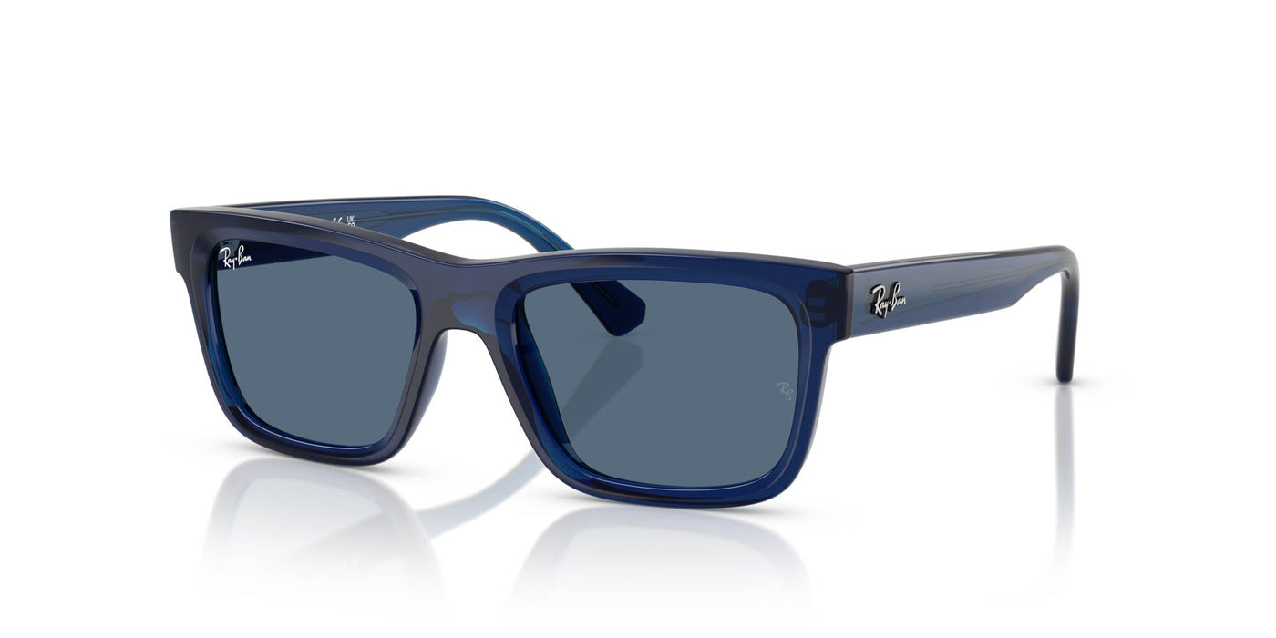 Ray-Ban Kids RJ9196S Transparent Blue/Dark Blue #colour_transparent-blue-dark-blue