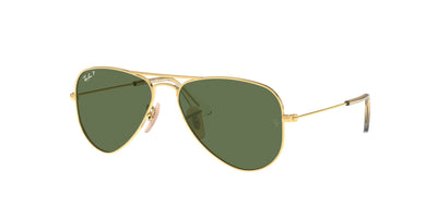 Ray-Ban Junior RJ9506S Gold/Green Polarised #colour_gold-green-polarised