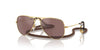 Ray-Ban Junior RJ9506S Gold/Brown Silver Mirror #colour_gold-brown-silver-mirror