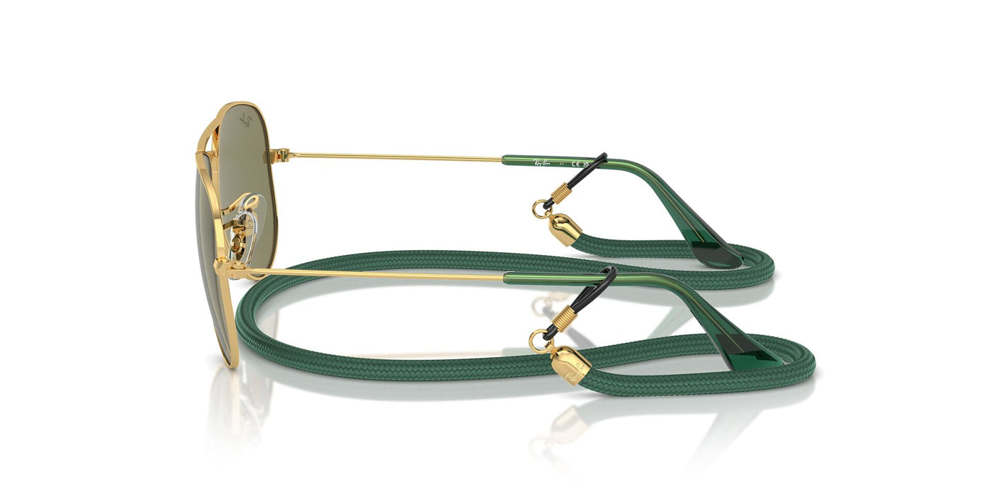 Ray-Ban Junior RJ9506S Gold/Green Mirror #colour_gold-green-mirror