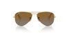 Ray-Ban Junior RJ9506S Gold/Brown Polarised #colour_gold-brown-polarised