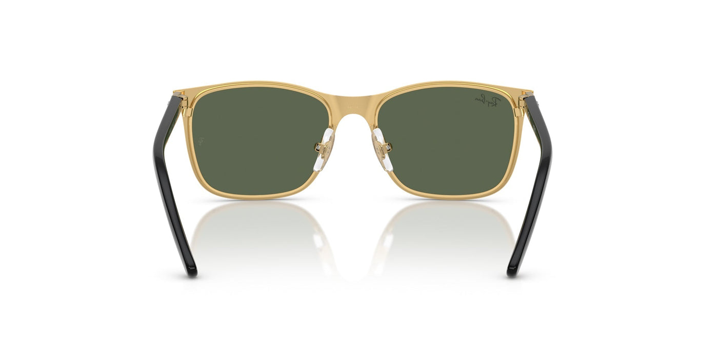 Ray-Ban Kids 0RJ9551S Black On Arista/Dark Green #colour_black-on-arista-dark-green