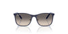 Ray-Ban Kids 0RJ9551S Blue On Silver/Grey Gradient #colour_blue-on-silver-grey-gradient