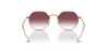 Ray-Ban Junior Jack RJ9565S Rose Gold/Dark Violet Gradient #colour_rose-gold-dark-violet-gradient