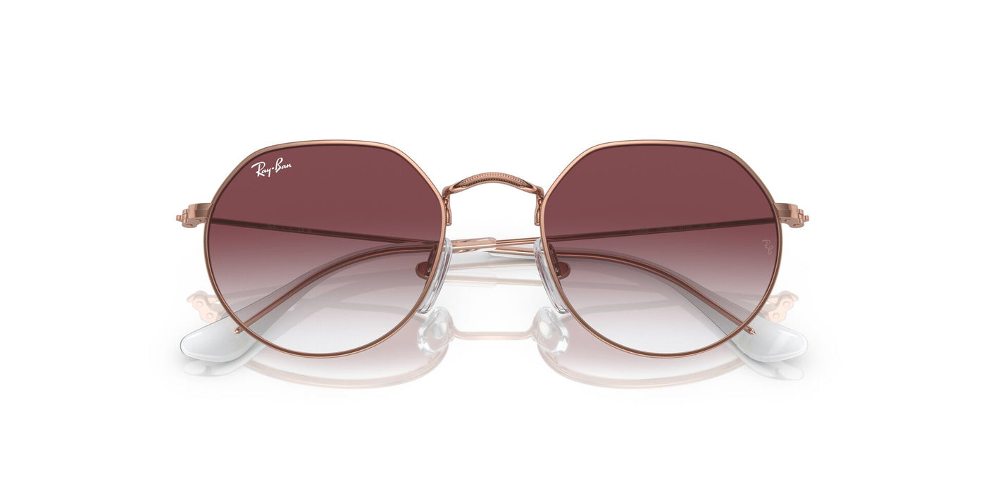 Ray-Ban Junior Jack RJ9565S Rose Gold/Dark Violet Gradient #colour_rose-gold-dark-violet-gradient