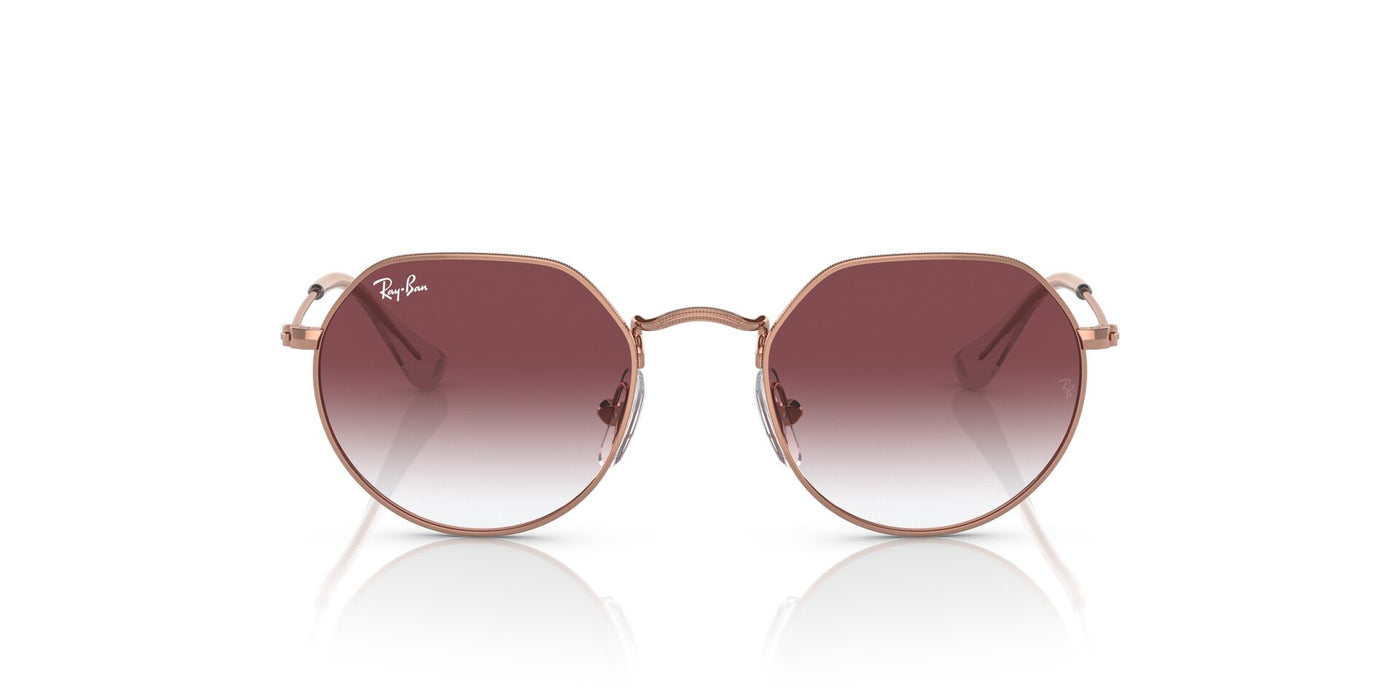 Ray-Ban Junior Jack RJ9565S Rose Gold/Dark Violet Gradient #colour_rose-gold-dark-violet-gradient