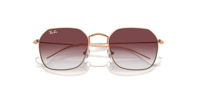 Ray-Ban Junior RJ9594S Rose Gold/Clear-Dark Violet #colour_rose-gold-clear-dark-violet