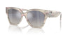 Ralph Lauren The Overszed Ricky RL8221 Oystershell Lilac/Grey/Blue Gradient #colour_oystershell-lilac-grey-blue-gradient