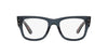 Ray-Ban Mega Wayfarer RB0840V Transparent Dark Blue #colour_transparent-dark-blue