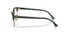 Ray-Ban Clubmaster RB5154 Green On Gold #colour_green-on-gold