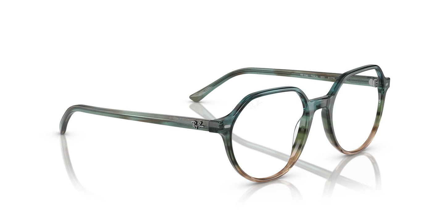 Ray-Ban Thalia RB5395 Striped Blue-Green #colour_striped-blue-green