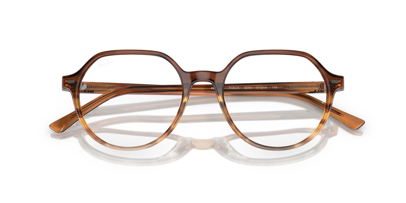 Ray-Ban Thalia RB5395 Striped Brown-Yellow #colour_striped-brown-yellow