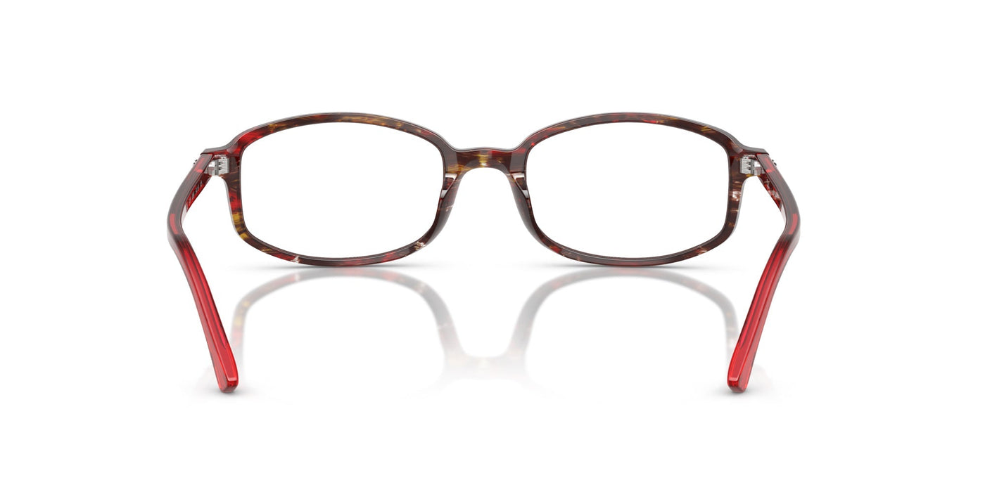 Ray-Ban Sam RB5432 Transparent Shade Fantasy Red #colour_transparent-shade-fantasy-red