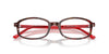 Ray-Ban Sam RB5432 Transparent Shade Fantasy Red #colour_transparent-shade-fantasy-red