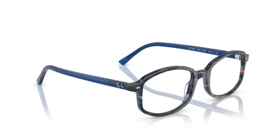 Ray-Ban Sam RB5432 Transparent Shade Fantasy Blue #colour_transparent-shade-fantasy-blue