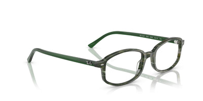 Ray-Ban Sam RB5432 Transparent Shade Fantasy Green #colour_transparent-shade-fantasy-green