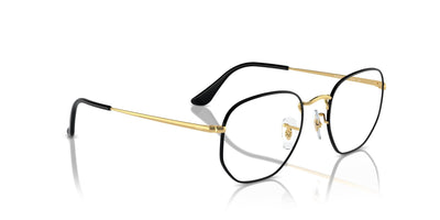 Ray-Ban RB6448 Black On Gold #colour_black-on-gold