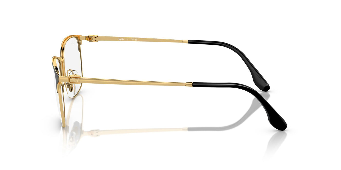 Ray-Ban RB6494 Black On Gold #colour_black-on-gold