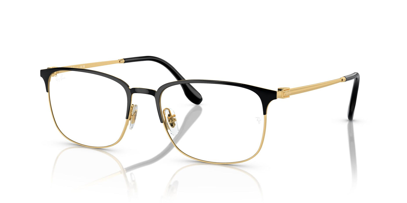 Ray-Ban RB6494 Black On Gold #colour_black-on-gold