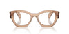 Ray-Ban Jorge RB7681V Transparent Light Brown #colour_transparent-light-brown