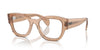 Ray-Ban Jorge RB7681V Transparent Light Brown #colour_transparent-light-brown